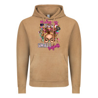 Vintage Camel minding my own small business blonde messy bun Vintage Hoodie - texasbilliewilder