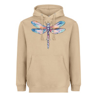 Mushroom dragonfly Heavyweight Hoodie - MaliasSmallBusiness