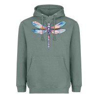 Sage dragonfly Heavyweight Hoodie - MaliasSmallBusiness