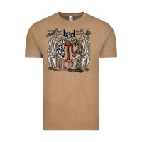 Vintage Coffee bad witch club Vintage Tee - CowhideDigitalArt