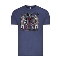 Vintage Denim bad witch club Vintage Tee - CowhideDigitalArt