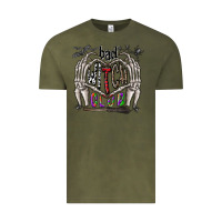 Vintage Olive bad witch club Vintage Tee - CowhideDigitalArt