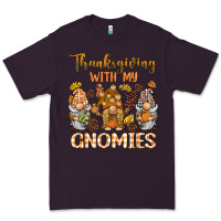Plum thanksgiving with my  gnomies Premium Tee - BarkalooDesign