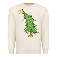 Sandshell trendy christmas tree Premium Sweatshirt - MaliasSmallBusiness