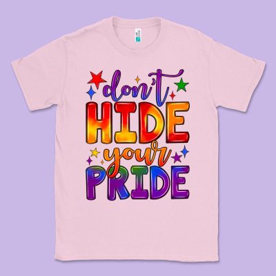 Don't Hide Your Pride Classic Tee Designed By Jahusdesignshop