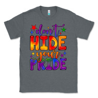Charcoal Heather don't hide your pride Classic Tee - JahusDesignShop