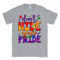 Heather Grey don't hide your pride Classic Tee - JahusDesignShop