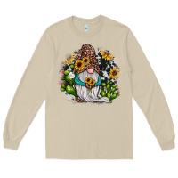 Mushroom gnomes sunflower cactus Long Sleeve Tee - JahusDesignShop