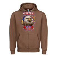 Chestnut freedom born free tour 1776 Zipper Hoodie - NancyCooperArtShop