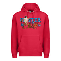Cardinal Winter Chill Penguin Premium Hoodie - LillyAllenDesigns