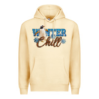 Pina Colada Winter Chill Penguin Premium Hoodie - LillyAllenDesigns