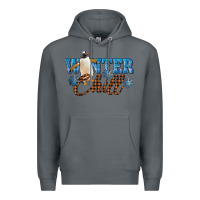 Rock Winter Chill Penguin Premium Hoodie - LillyAllenDesigns