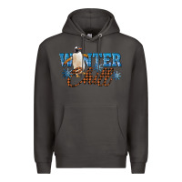 Smoke Winter Chill Penguin Premium Hoodie - LillyAllenDesigns