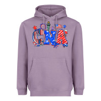 Lavender 4th of july cna Heavyweight Hoodie - NancyCooperArtShop