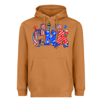 Meerkat 4th of july cna Heavyweight Hoodie - NancyCooperArtShop