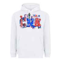White 4th of july cna Heavyweight Hoodie - NancyCooperArtShop