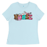 Nurse With Nurse Element Ladies Tee | Teevron
