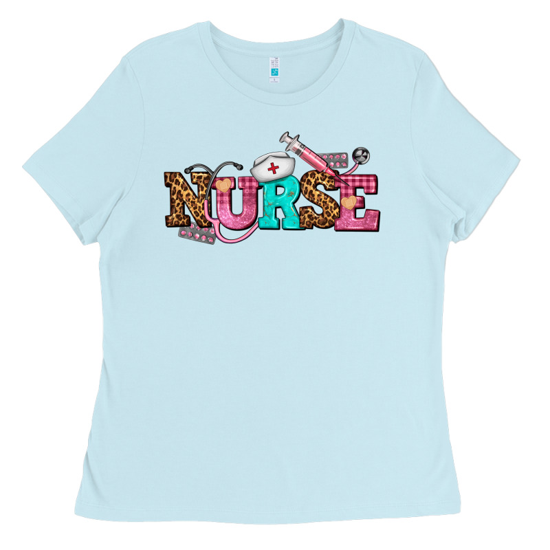Nurse With Nurse Element Ladies Tee by AdoDesignShop | Teevron