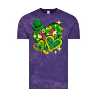 St. Patrick's Day Lucky Heart Vintage Tee | Teevron