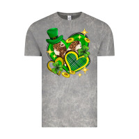 Cloud Rock St. Patrick's Day lucky heart Vintage Tee - Neo Western