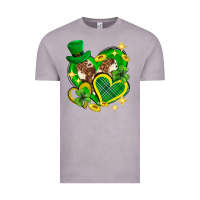 Vintage Zinc St. Patrick's Day lucky heart Vintage Tee - Neo Western