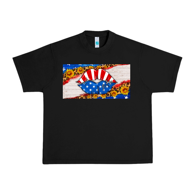 Usa Life License Plate Urban Heavy Tee by HRA Design Shop | Teevron