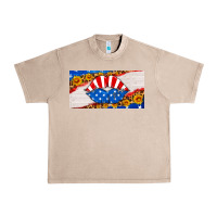 French Oak usa life license plate Urban Heavy Tee - HRA Design Shop