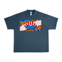 Midnight Navy usa life license plate Urban Heavy Tee - HRA Design Shop