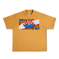 Peanut Butter usa life license plate Urban Heavy Tee - HRA Design Shop