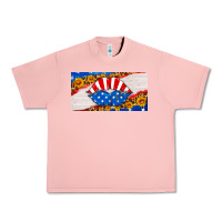 Salmon usa life license plate Urban Heavy Tee - HRA Design Shop