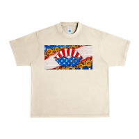 Sandshell usa life license plate Urban Heavy Tee - HRA Design Shop