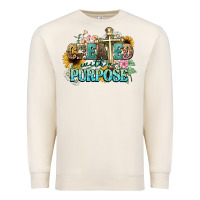 Sandshell created with a purpose Premium Sweatshirt - NancyCooperArtShop