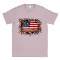 Lilac Old Leopard American Flag Frame Classic Tee - Bettercallsaul