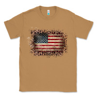 Toasted Coconut Old Leopard American Flag Frame Classic Tee - Bettercallsaul