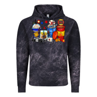Cloud Black dispatcher coffee cups Vintage Hoodie - Zillion Design Studio