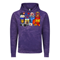 Cloud Purple dispatcher coffee cups Vintage Hoodie - Zillion Design Studio