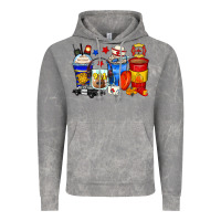 Cloud Rock dispatcher coffee cups Vintage Hoodie - Zillion Design Studio