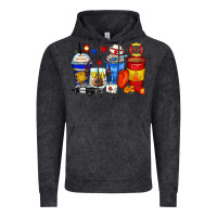 Vintage Black dispatcher coffee cups Vintage Hoodie - Zillion Design Studio