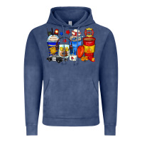 Vintage Denim dispatcher coffee cups Vintage Hoodie - Zillion Design Studio