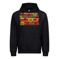 Black Mexico Brushstroke Urban Hoodie - texasbilliewilder
