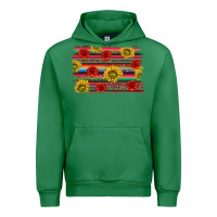 Emerald Mexico Brushstroke Urban Hoodie - texasbilliewilder