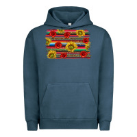 Pigment Midnight Navy Mexico Brushstroke Urban Hoodie - texasbilliewilder