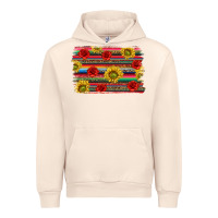 Sandshell Mexico Brushstroke Urban Hoodie - texasbilliewilder