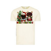 Vintage Arctic merry christmas buffalo afro gnomies Vintage Tee - FaDigitalArtStudio