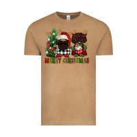 Vintage Camel merry christmas buffalo afro gnomies Vintage Tee - FaDigitalArtStudio