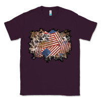 Plum 4th of july background Classic Tee - BundleAndBundleShop