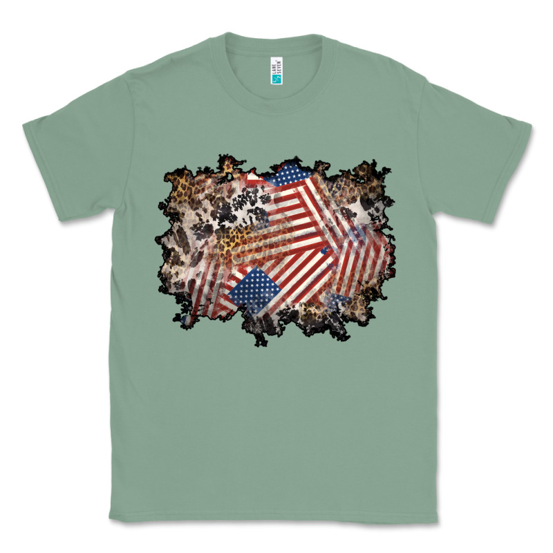 4th Of July Background Classic Tee by BundleAndBundleShop | Teevron