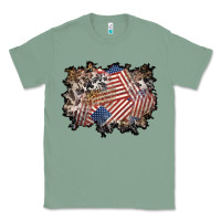 Sage 4th of july background Classic Tee - BundleAndBundleShop