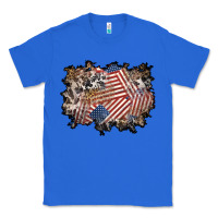 True Royal 4th of july background Classic Tee - BundleAndBundleShop