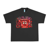 Pigment Black call me never Urban Heavy Tee - RacoonDesign